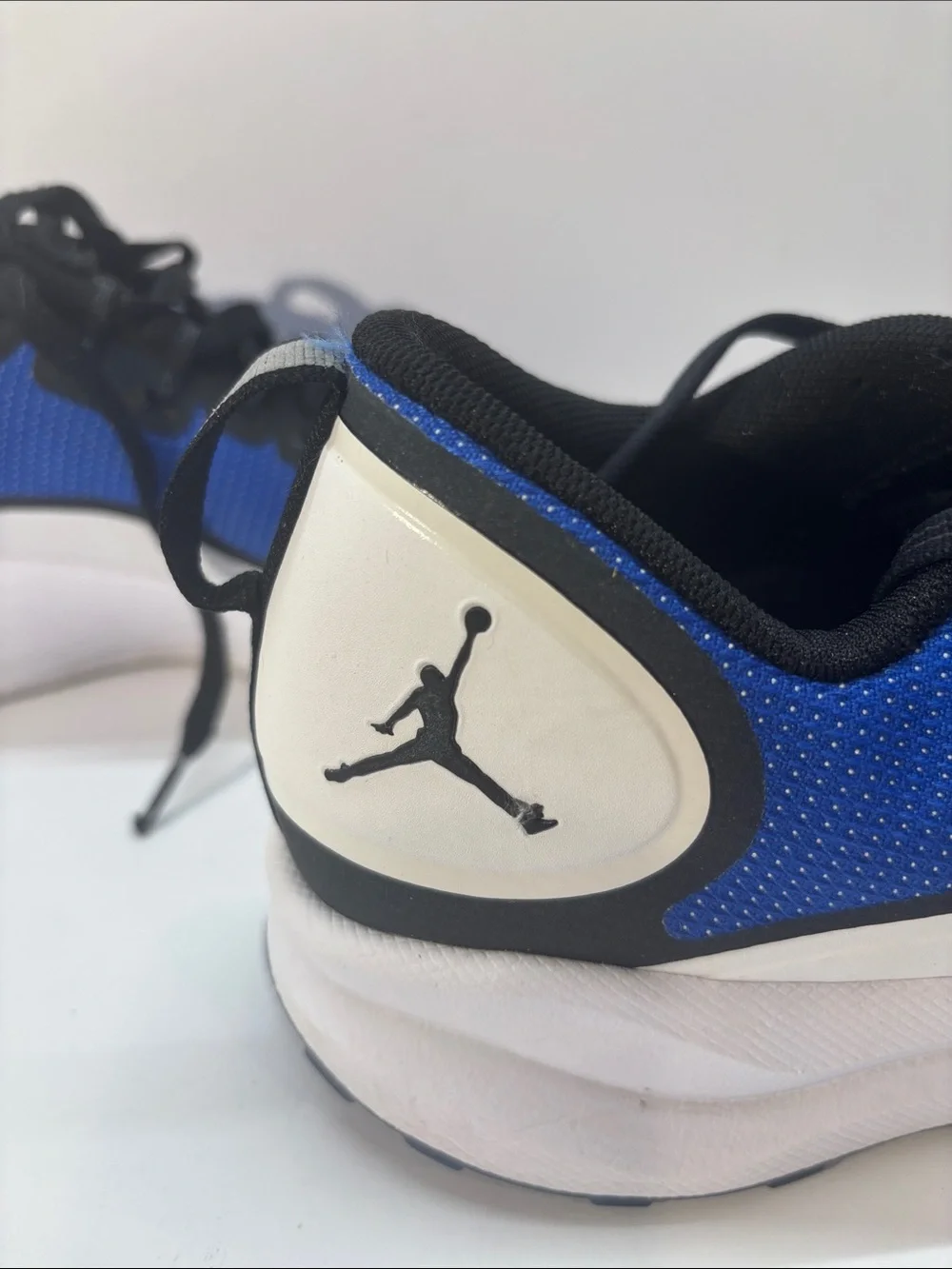 Jordan Royal Blue and Black Athletic Low-Top Sneaker size 10.5